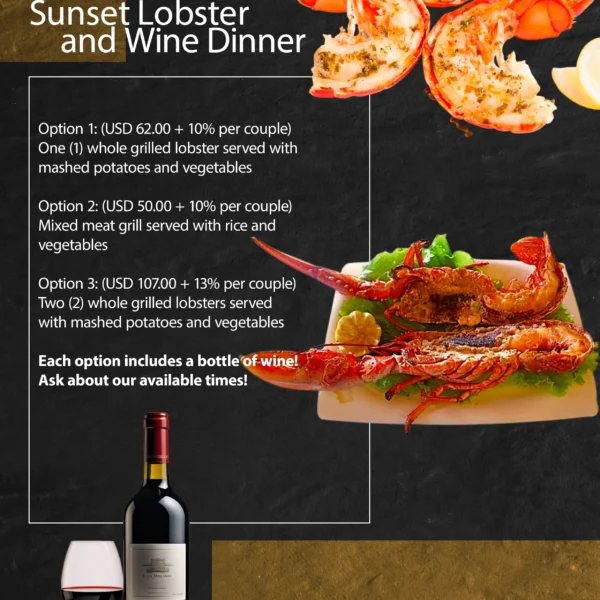 Sunset Lobster and Wine Dinner