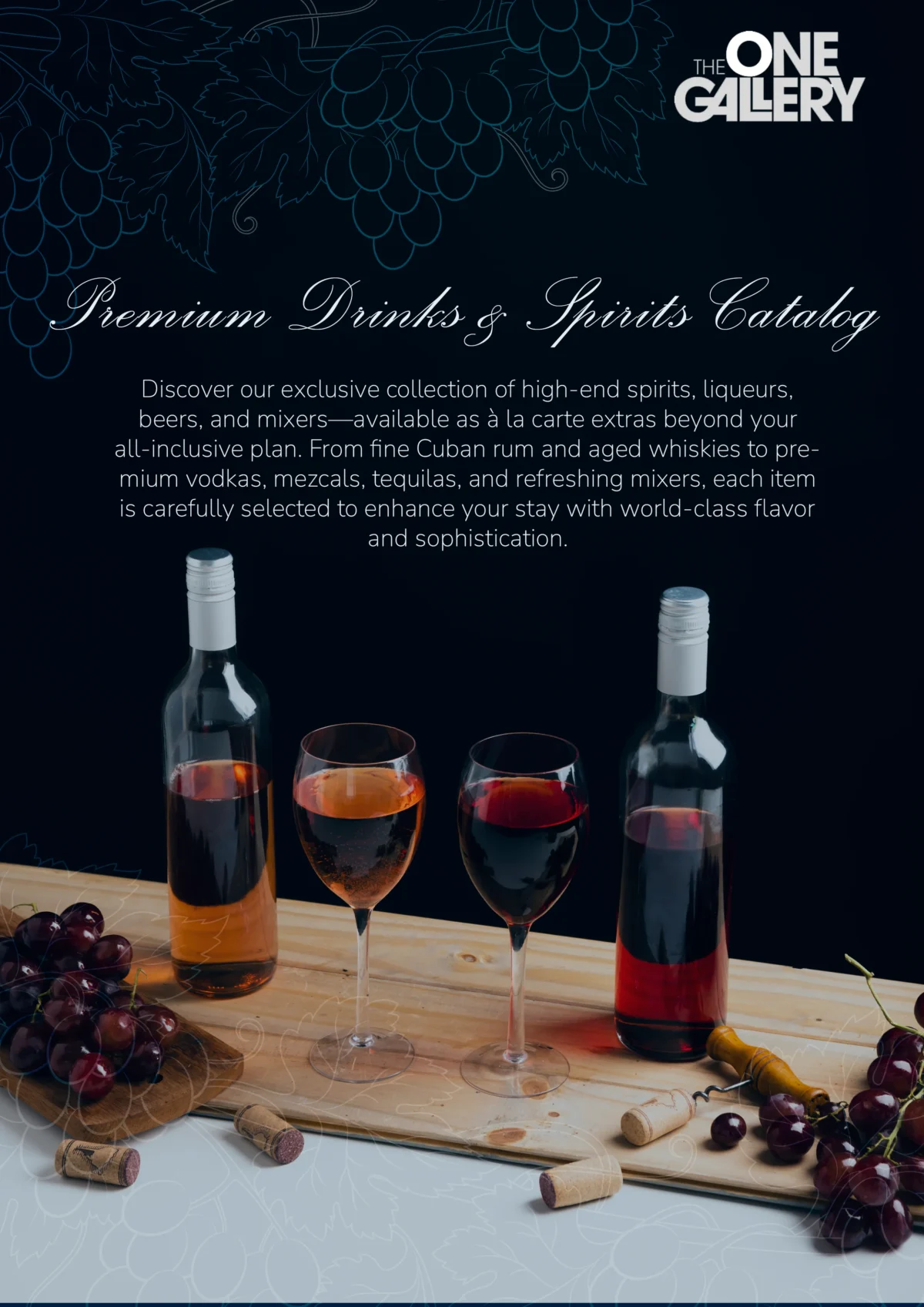 Premium Drinks & Spirits Catalog